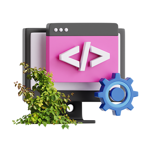 Web Design and Development Mockup